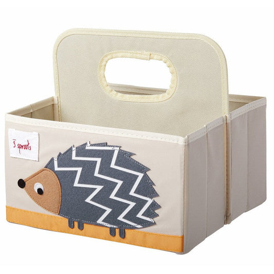 3 Sprouts Diaper Caddy - Hedgehog