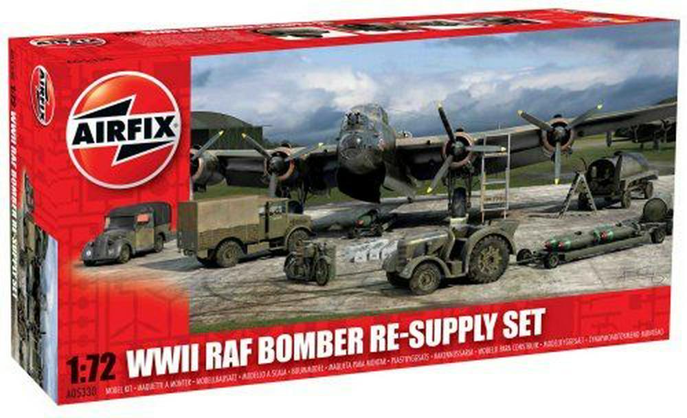 Airfix 1:72 WWII RAF Bomber Re-Supply Set