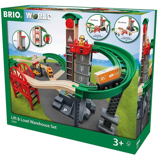 Brio World Lift and Load Warehouse Set