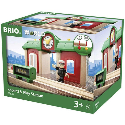 Brio World Record And Play Station
