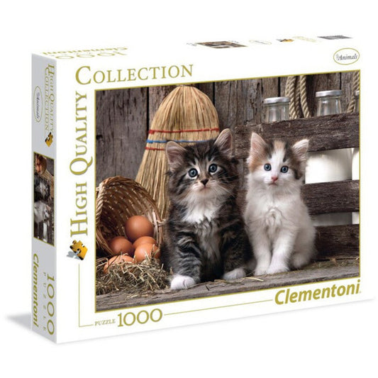 Clementoni Lovely Kittens Puzzle (1000pc)