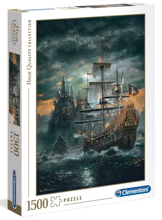 Clementoni Puzzle The Pirate Ship (1500pc)