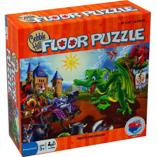 Cobble Hill Knights And Dragons 36pc Floor Puzzle