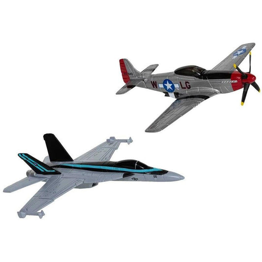 Corgi Top Gun Mavericks F/A-18 Hornet & P-51D Mustang