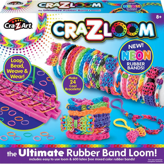 Cra-Z-Art Cra-Z-Loom The Ultimate Rubber Band Loom Neon