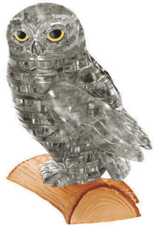Crystal Puzzle Owl Black (42pc)