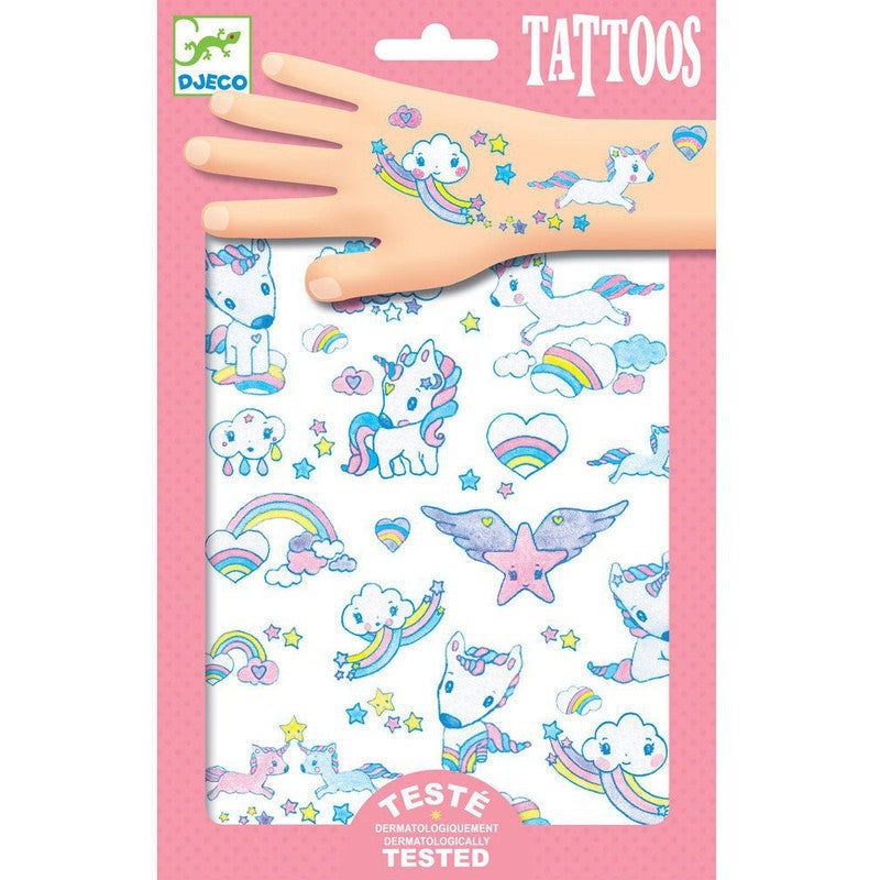 Djeco Unicorn Tattoos