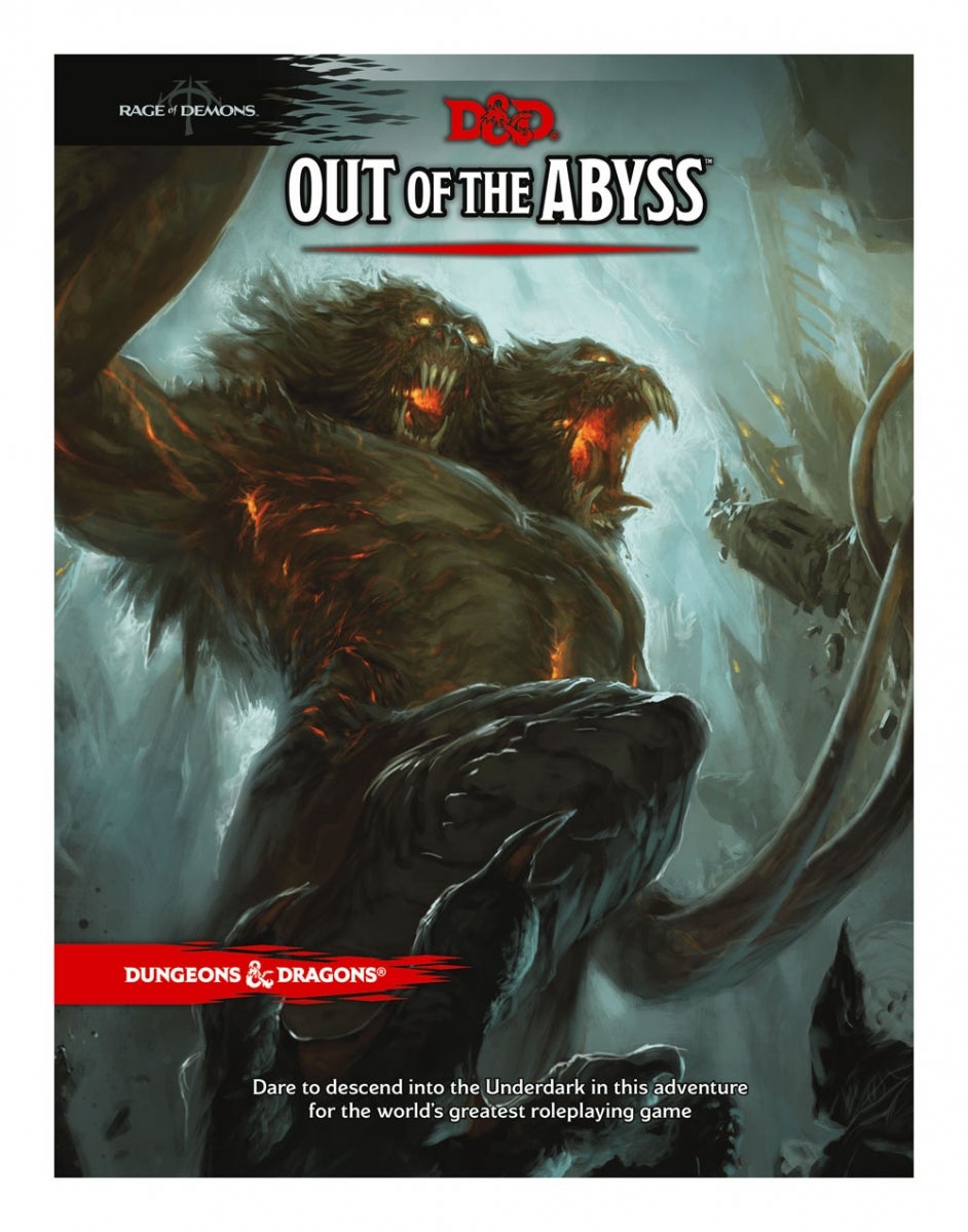 Dungeons & Dragons Out Of The Abyss Hardcover