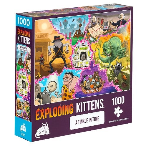 Exploding Kittens Puzzle A Tinkle In Time 1000 Piece