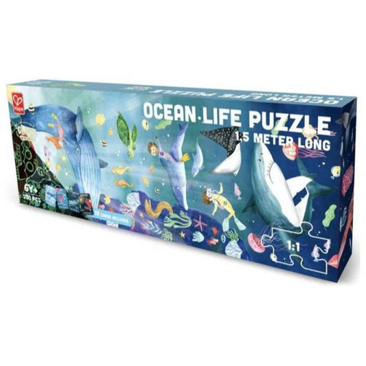 Hape Magic Ocean Life Puzzle Glow In the Dark (200pc)