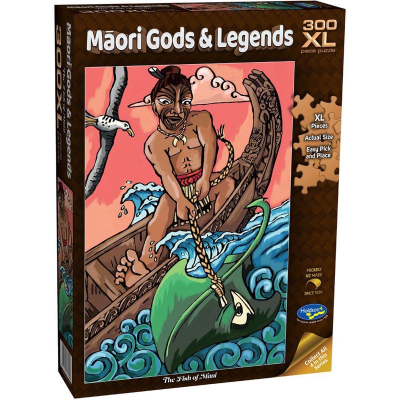 Holdson NZ Puzzle Maori Gods And Legends The Fish Of Maui