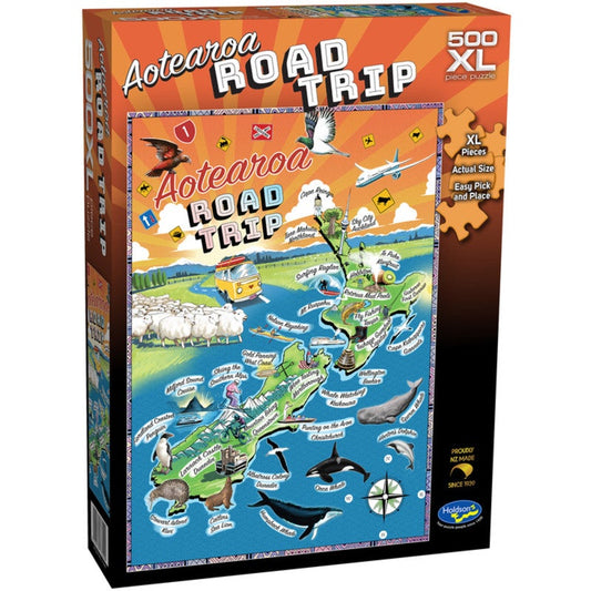 Holdson NZ Puzzle Aoatearoa Road Trip (500 XL pc)