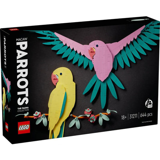 LEGO ART 31211 The fauna Collection Macaw Pattots