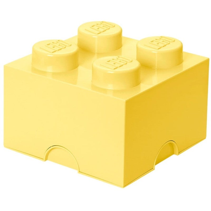 LEGO Storage Brick 4 Cool Yellow