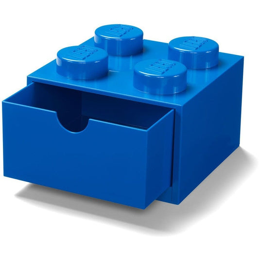 LEGO Storage Brick Desk Drawer 4 Blue