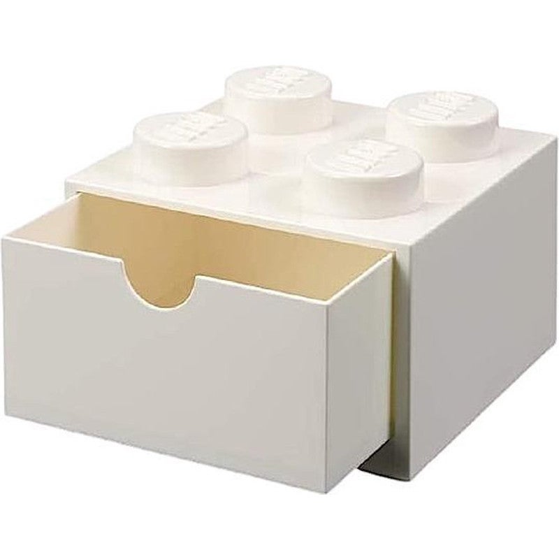 LEGO Storage Brick Desk Drawer 4 White