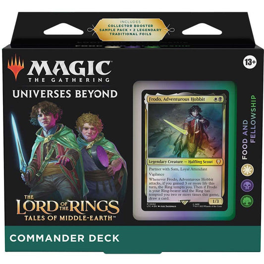 Magic the Gathering The Lord of the Rings Tales of Middle Earth Commander Decks - Food And Fellowship