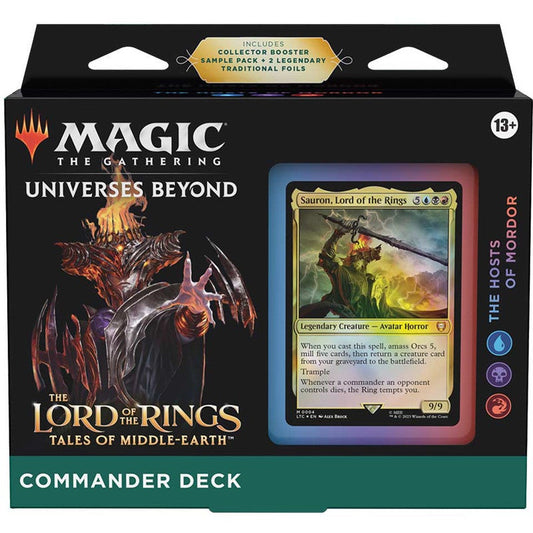 Magic the Gathering The Lord of the Rings Tales of Middle Earth Commander Decks - The Hosts of Mordor