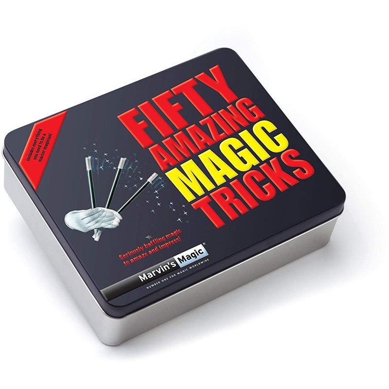 Marvins Magic Tin Fifty Amazing Magic Tricks