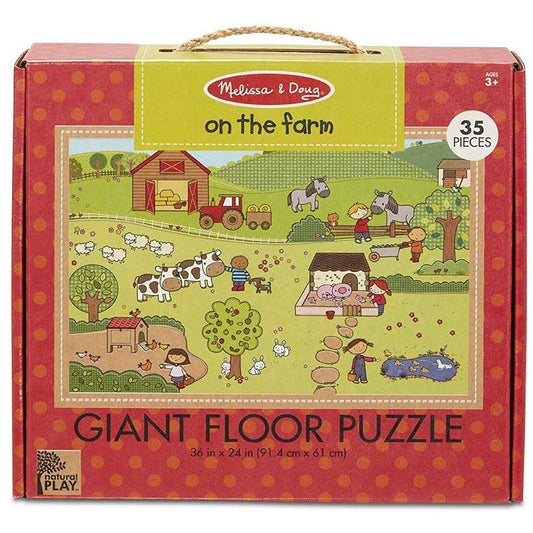 Melissa & Doug Giant Floor Puzzle On The Farm (35pc)