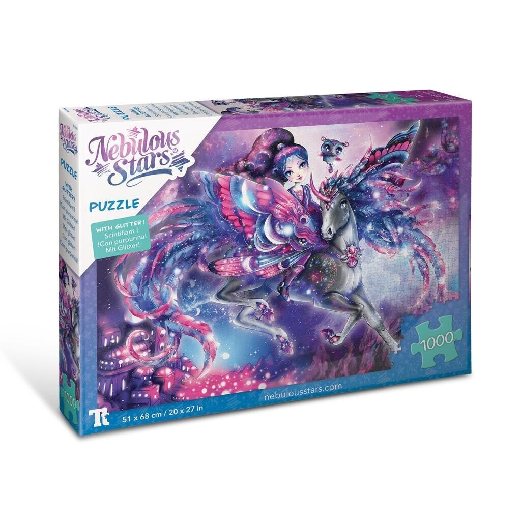 Nebulous Stars Glitter Puzzle 1000pc Eclipsia & Horse