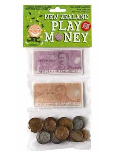 New Zealand Dollar Play Money Set