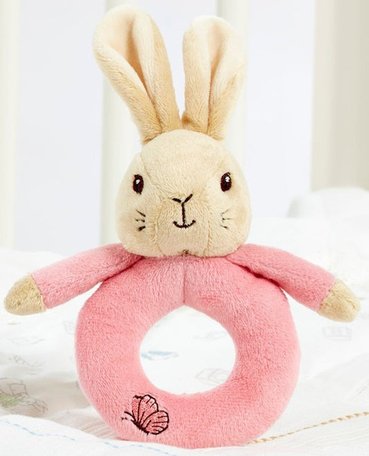 Beatrix Potter Peter Rabbit My First Flopsy Bunny Ring Rattle