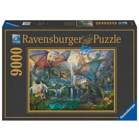 Ravensburger Adult Puzzle Magic Forest Dragons Puzzle 9000pc