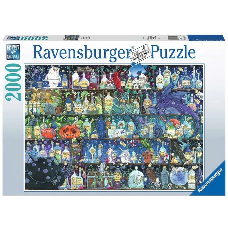 Ravensburger Adult Puzzle Poisons and Potions 2000pc