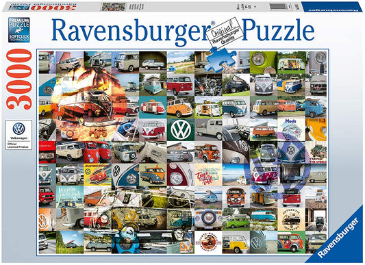 Ravensburger Adult Puzzle 99 VW Bulli Moments 3000pc