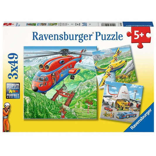 Ravensburger Kids Puzzle Above the Clouds 3x49pc
