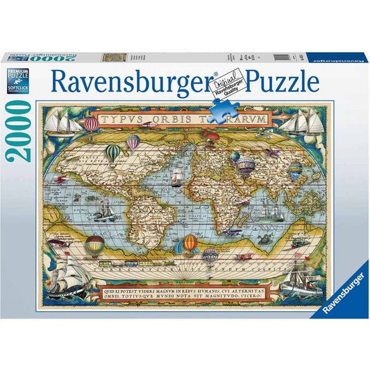 Ravensburger Adult Puzzle Around the World Puzzle 2000pc