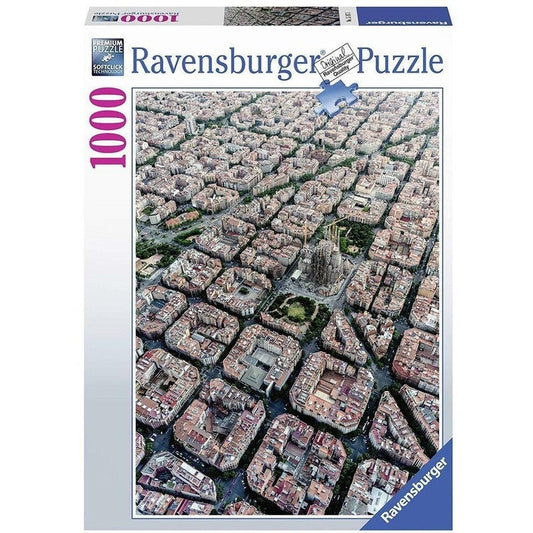 Ravensburger Puzzle Barcelona From Above (1000pc)