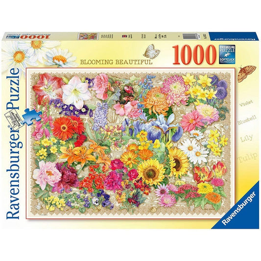 Ravensburger Adult Puzzle Blooming Beautiful Puzzle 1000pc