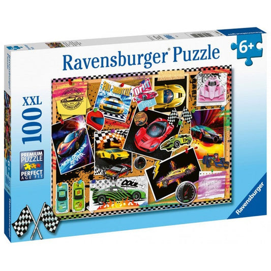 Ravensburger Kids Puzzle Dream Cars! 100pc