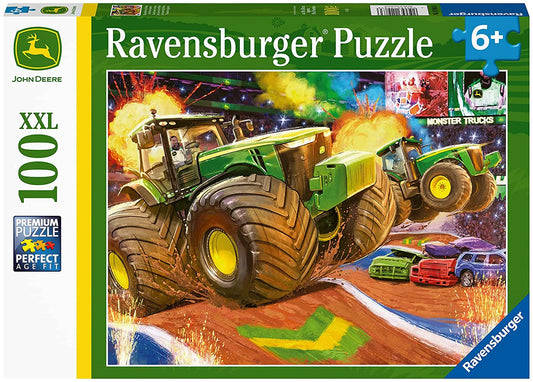 Ravensburger Kids Puzzle John Deere Big Wheels Puzzle 100pc