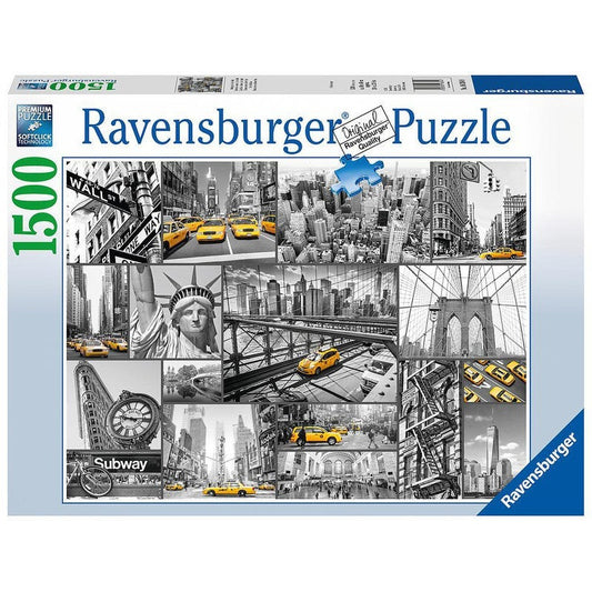 Ravensburger Puzzle New York Cabs (1500pc)