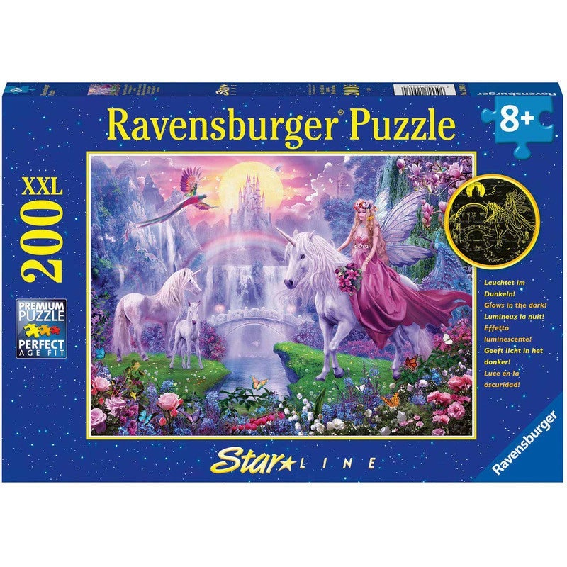 Ravensburger Kids Puzzle Unicorn Kingdom Puzzle 200pc