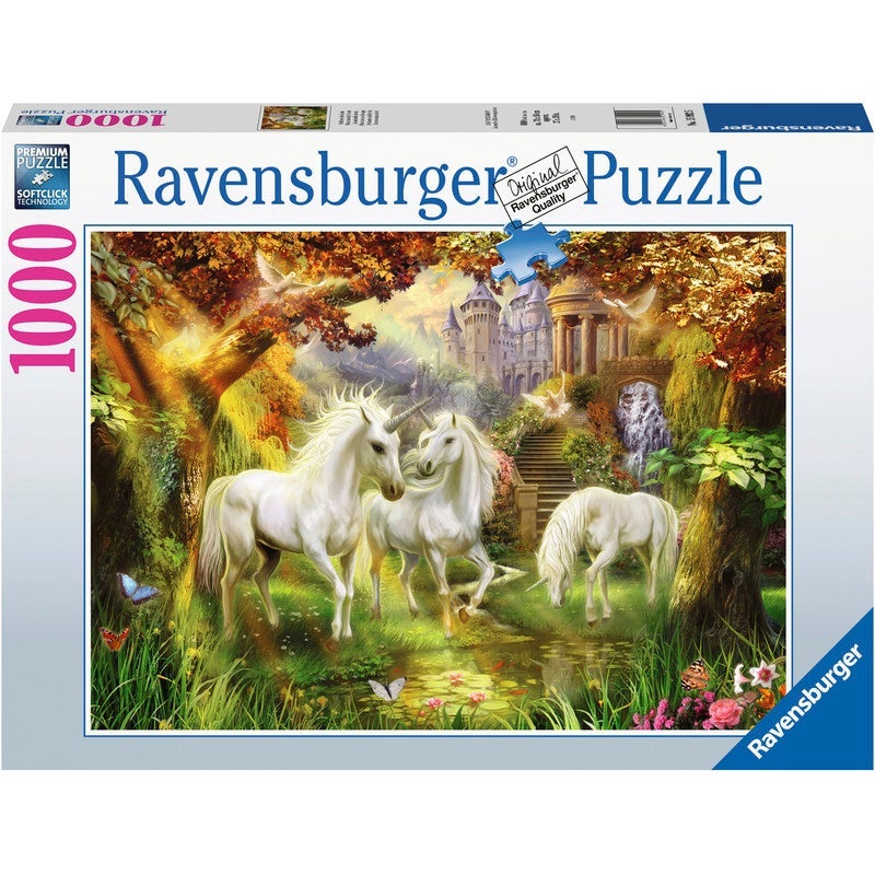 Ravensburger Adult Puzzle Unicorns in the Forest 1000pc