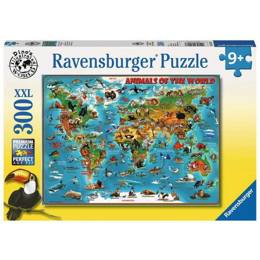 Ravensburger Kids Puzzle Animals of the World 300pc