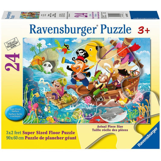 Ravensburger Supersize Floor Puzzle Land Ahoy (24pcs)