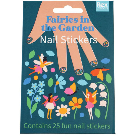 Rex London Fairies in the garden Nail Stickers (Pack Of 25)