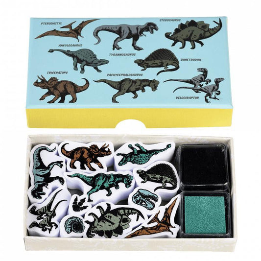 Rex London Prehistoric Land Set Of Mini Stamps