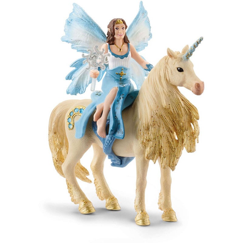 Schleich Bayala Eyela Riding On Golden Unicorn