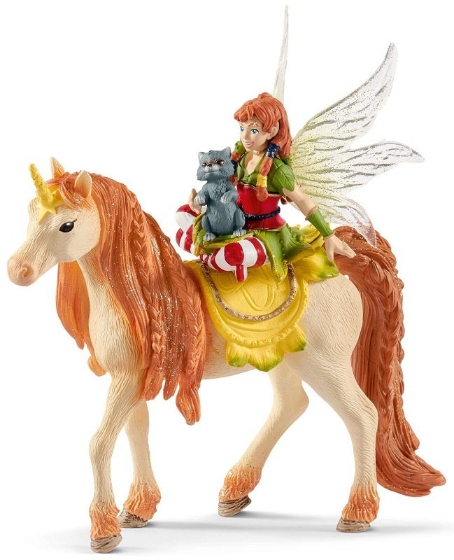 Schleich Bayala Fairy Marween with Glitter Unicorn