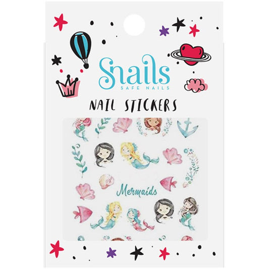 Snails Nails Sticker Mermaid