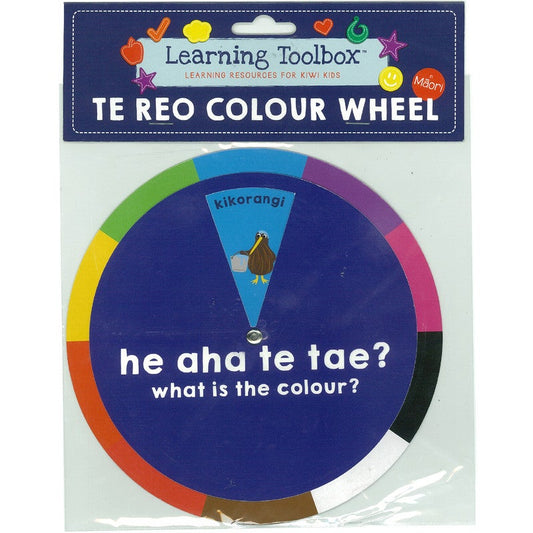 Te Reo Colour Wheel 20cm