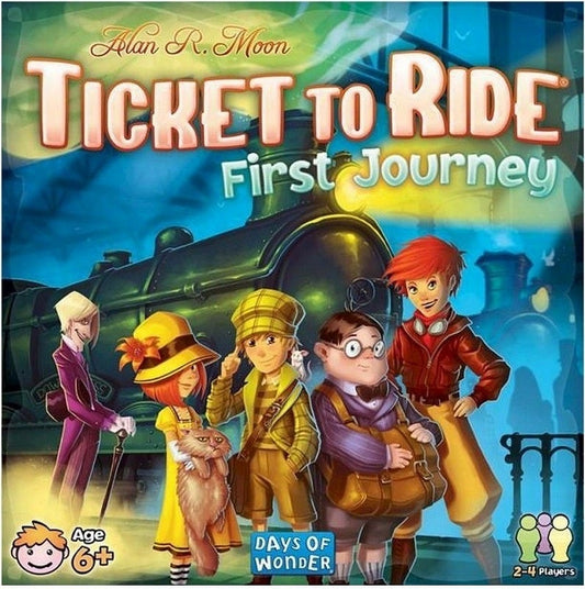 Days Of Wonder Ticket To Ride First Journey