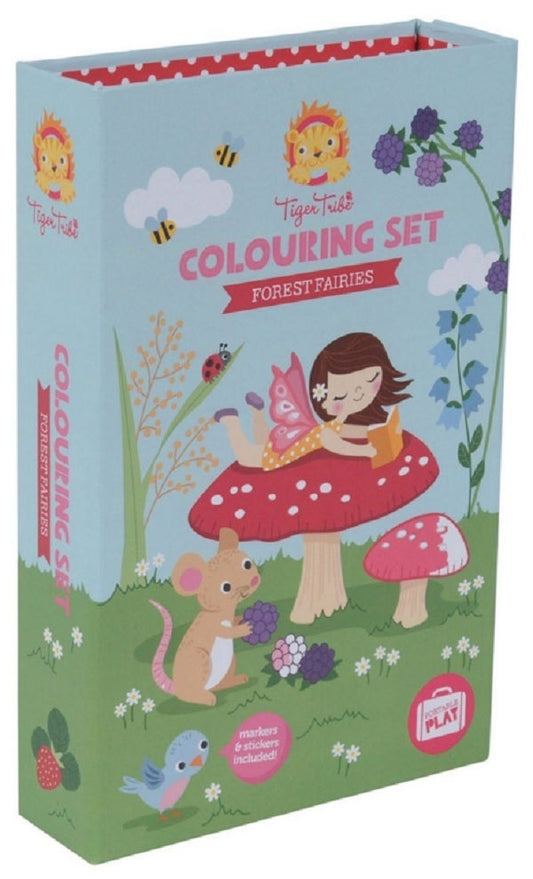 Tiger Tribe Colouring Set Forest Fairies