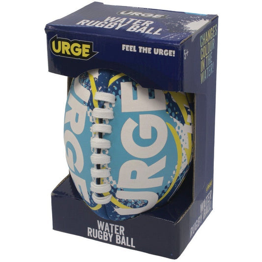 Urge Beach Mini Rugby Ball - Yellow/Blue